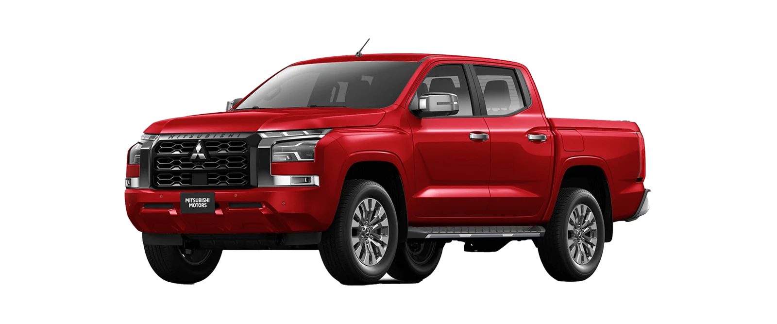 Mitsubishi L200 en color Red Solid